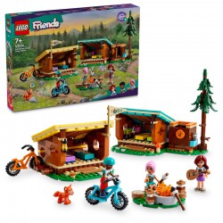 Lego Friends Útulné chatky na dobrodružném...