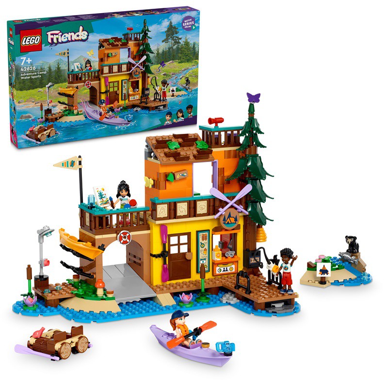Lego Friends Dobrodružný tábor s vodními sporty 42626