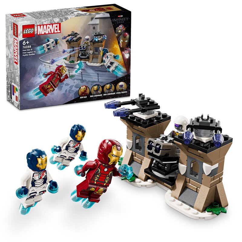 Lego Super Heroes Iron Man a Železná legie vs. voják Hydry 76288 Lego Super Heroes Iron Man a Železná legie vs. voják Hydry 76288