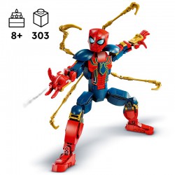 Lego Super Heroes Sestavitelná figurka: Iron Spider-Man 76298