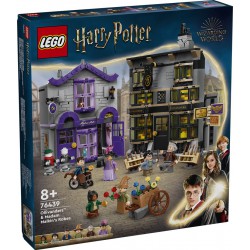 Lego Harry Potter Ollivanderův obchod a Obchod madame Malkinové 76439