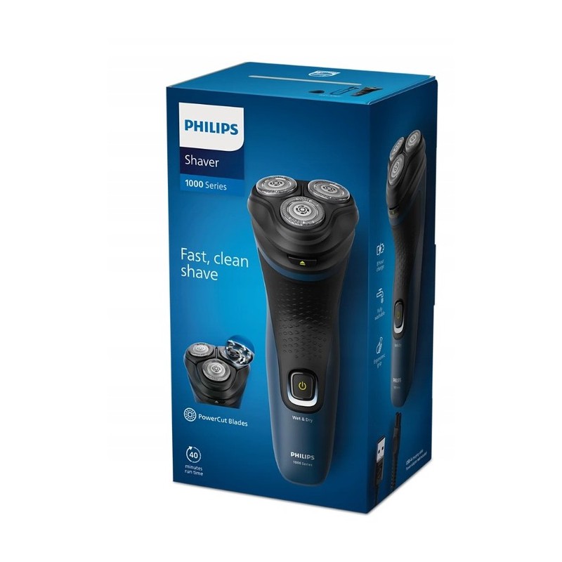 PHILIPS Pánský holicí strojek Wet & Dry SERIES 1000 PHILIPS Pánský holicí strojek Wet & Dry SERIES 1000