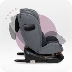 MOMI EMI Autosedačka 0-36kg šedá