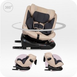 MOMI EMI Autosedačka 0-36kg béžová