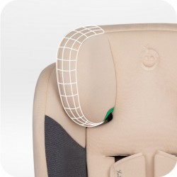 MOMI EMI Autosedačka 0-36kg béžová