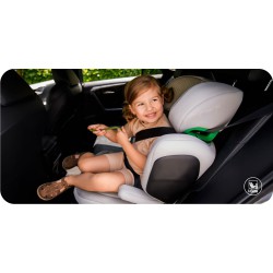 MOMI MEI Autosedačka 100-150 CM šedá