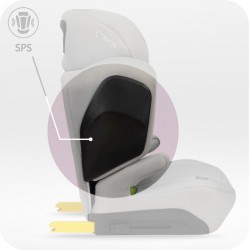 MOMI MEI Autosedačka 100-150 CM šedá