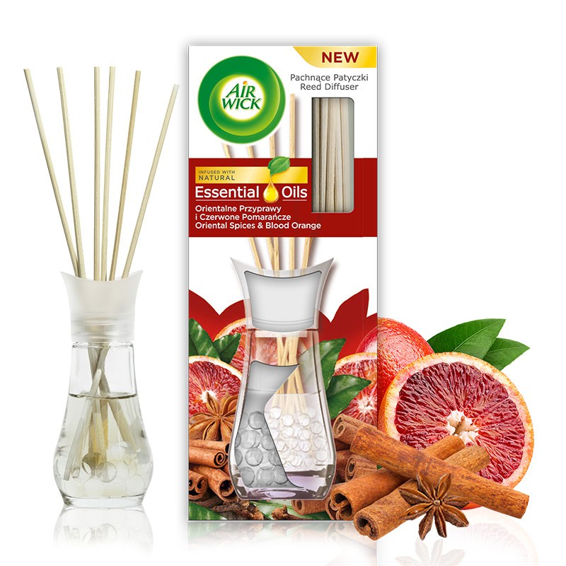 Air Wick vonné tyčinky orientálního koření a červených pomerančů 30 ml
