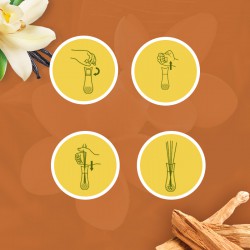 Air Wick vonné tyčinky Santalové dřevo a smyslná vanilka 30 ml