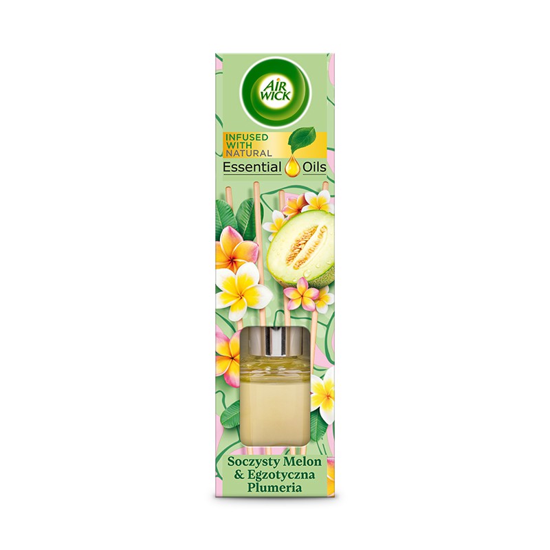 Air Wick Vonné tyčinky šťavnatý meloun & exotická plumeria 40 ml Air Wick Vonné tyčinky šťavnatý meloun & exotická plumeria 40 ml