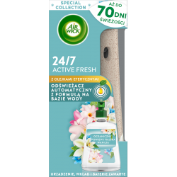 Automatický osvěžovač vzduchu s kartuší Air Wick ACTIVE FRESH Ocean breeze a rajské vanilky 228 ml