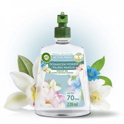 Náplň do automatického osvěžovače vzduchu Air Wick ACTIVE FRESH ocean breeze and paradise vanilka 228 ml