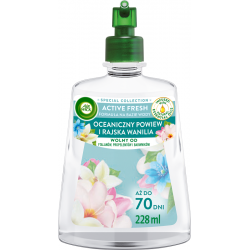 Náplň do automatického osvěžovače vzduchu Air Wick ACTIVE FRESH ocean breeze and paradise vanilka 228 ml
