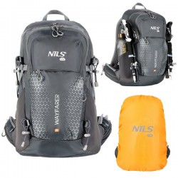 NILS Turistický batoh šedá WAYFARER 35L