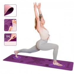HMS Yoga mat fialová