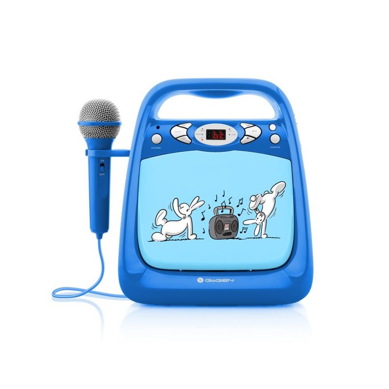 GoGen Boombox pro děti GoGEN - BOBKARAOKEP modry