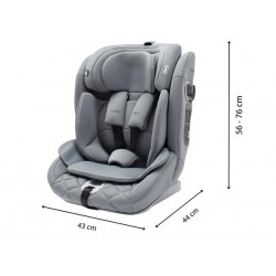 Autosedačka BABY MIX HERO PRO I-SIZE černá 76-150cm