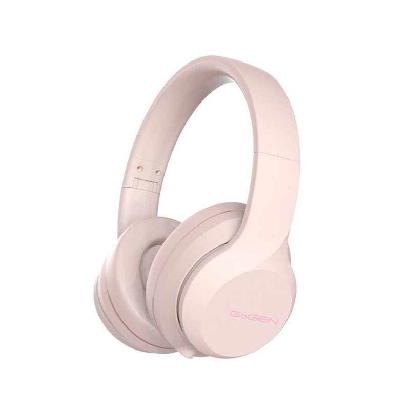 GoGen Gogen HBTM45P Bezdrátová bluetooth sluchátka , růžová