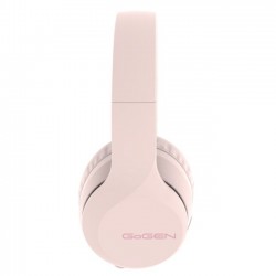 GoGen Gogen HBTM45P Bezdrátová bluetooth sluchátka , růžová