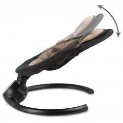 Elektrické lehátko Kidwell Reve 2v1 black gold