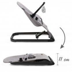 Lehátko Kidwell Laro full grey black