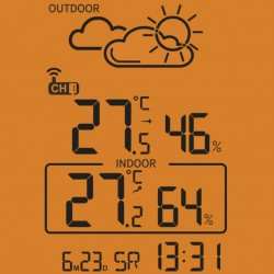 Meteorologická stanice BLAUPUNKT WS 15BK černá