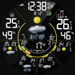 BLAUPUNKT WS-65BK APP Meteostanice s Wi-Fi a ovládáním Tuya