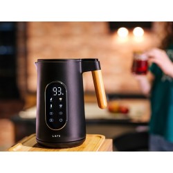 Rychlovarná konvice s regulací teploty Lafe Kettle Pro černý 1.7 L