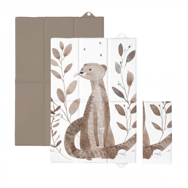 Skládací přebalovací podložka 40X60 BASIC CLEVER OTTER Ceba Skládací přebalovací podložka 40X60 BASIC CLEVER OTTER Ceba