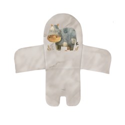Vložka do vysoké židličky 26X24X40 BASIC COSY HIPPO Ceba