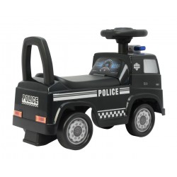 Odrážedlo Mercedes-Benz Actros policejní auto černé