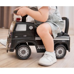 Odrážedlo Mercedes-Benz Actros policejní auto černé