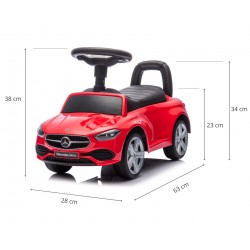 Milly Mally MERCEDES C-Class S red pojízdná souprava