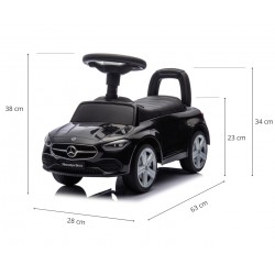 Milly Mally MERCEDES C-Class S black pojízdná souprava