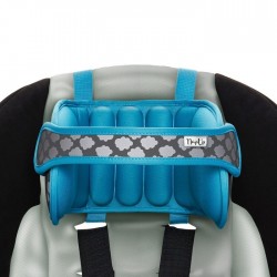 NapUp Headband podpírající hlavičku v dětské autosedačce - modrá