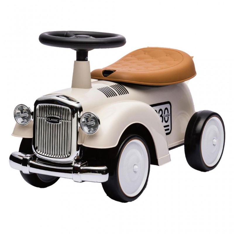 Baby Mix pojízdná Retro Royce béžová Baby Mix pojízdná Retro Royce béžová