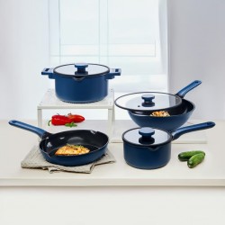 AMBITION Hrnec COBALT 4,7L 24 CM modrý