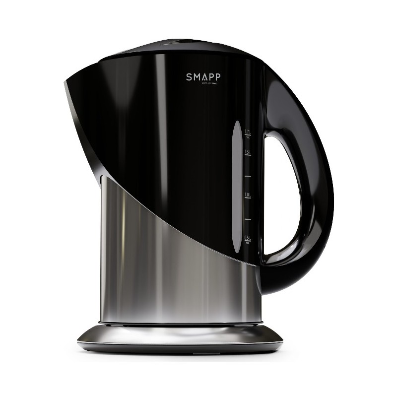 SMAPP 442.1 elegantní černá rychlovarná konvice o objemu 1,7 L