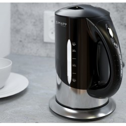 SMAPP 442.1 elegantní černá rychlovarná konvice o objemu 1,7 L