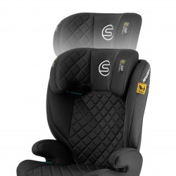 Autosedačka Settino Armor Pro i-Size 100-150 cm 15-36 kg ARMOUR PRO BLACK I-SIZE
