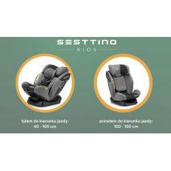 Dětská autosedačka Safe 40-150cm Settino SecurePro 0-36kg