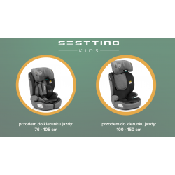Autosedačka Settino Rocker Pro i-Size 76-150 cm 9-36 kg