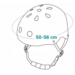 Lionelo Dětská cyklistická helma Helmet WHITE