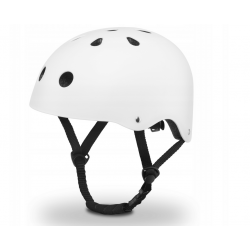 Lionelo Dětská cyklistická helma Helmet WHITE