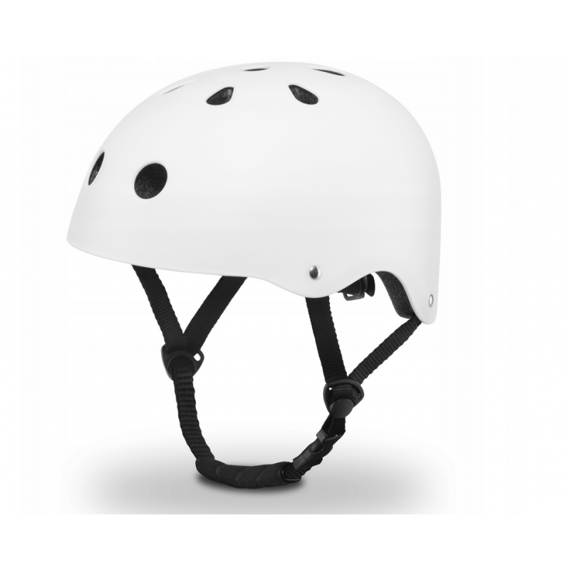 Lionelo Dětská cyklistická helma Helmet WHITE Lionelo Dětská cyklistická helma Helmet WHITE