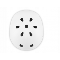 Lionelo Dětská cyklistická helma Helmet WHITE