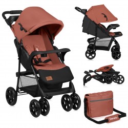 Lionelo Kočárek Emma Plus CORAL PINK