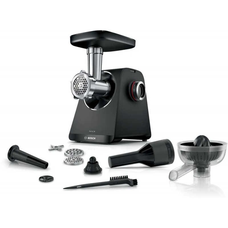 Bosch Mlýnek na maso MFWS430B MultiPower Series 4 1900W Černý Bosch Mlýnek na maso MFWS430B MultiPower Series 4 1900W Černý