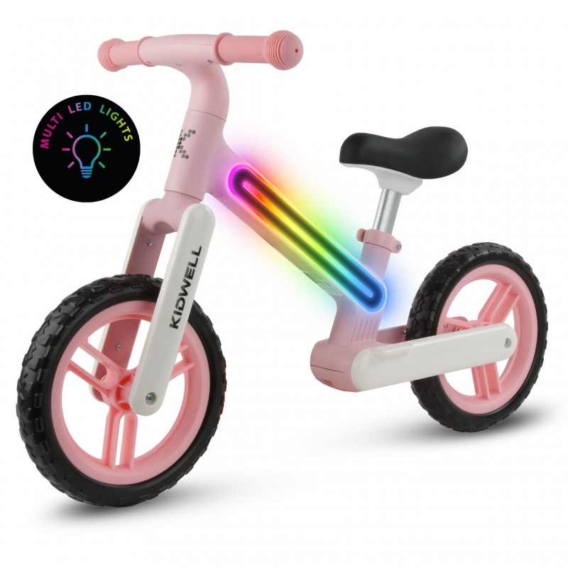 Balanční kolo Kidwell Suno s LED světlem pink