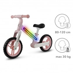 Balanční kolo Kidwell Suno s LED světlem pink